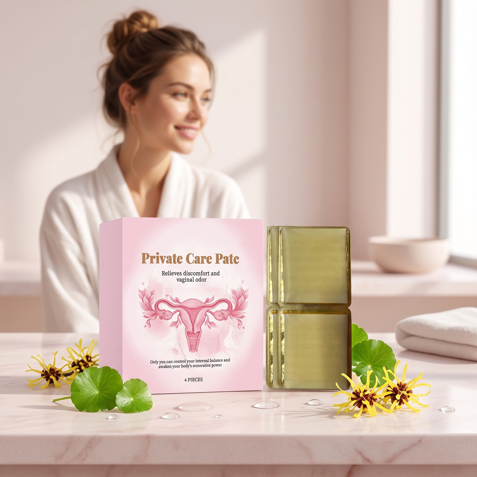 Feminine Care Pads Ultra Thin Breathable Soft Mild Cozy Skin Friendly Daily Commute