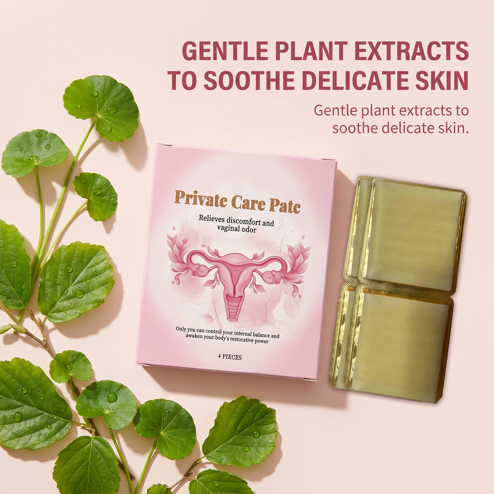 Feminine Care Pads Ultra Thin Breathable Soft Mild Cozy Skin Friendly Daily Commute
