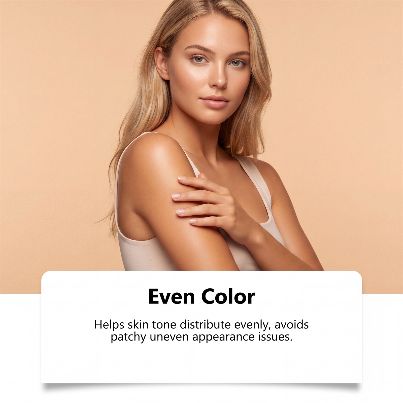 Sunless Tanning Microneedle Patch Micro Release Easy Apply Even Color Mild Sensitive Skin Use