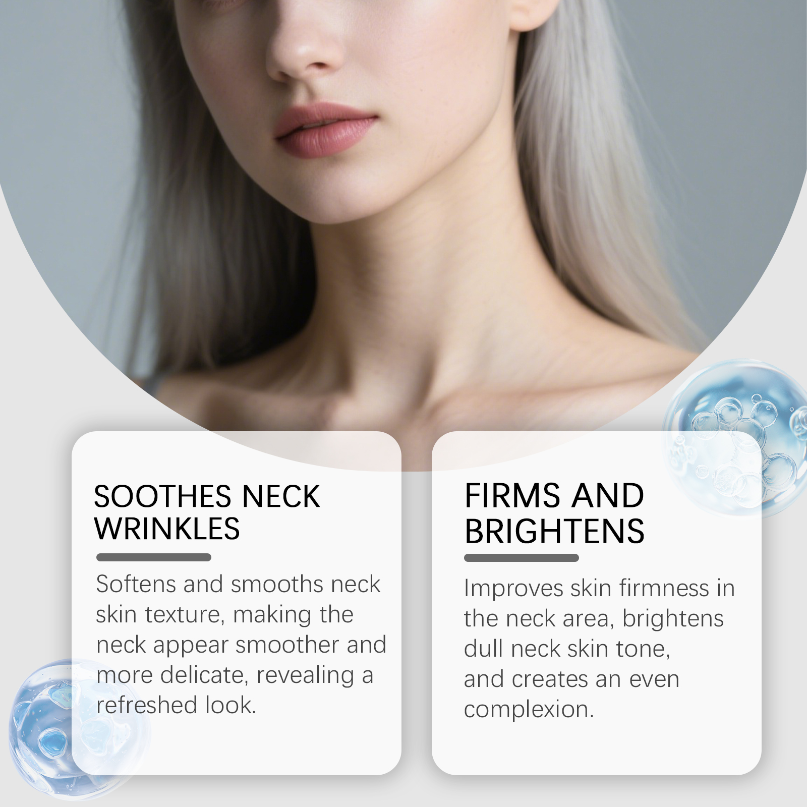 Invisible Care Neck Patch Daily Mild Moisturizing Comfortable Protect Skin Fresh Smooth Portable Contour Neck Area