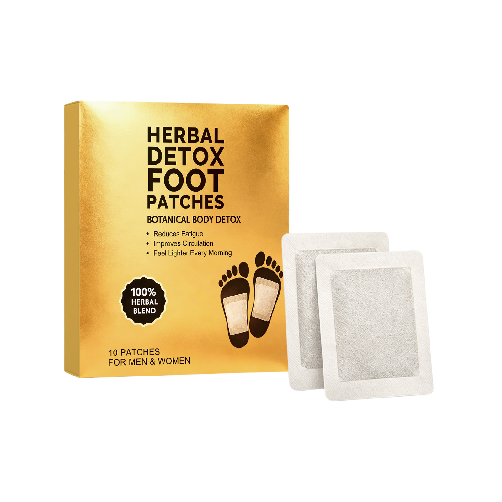 Herbal Foot Care Patch Mild Care Moisturizing Breathable Comfortable Fitting Massage Sole Daily Maintenance
