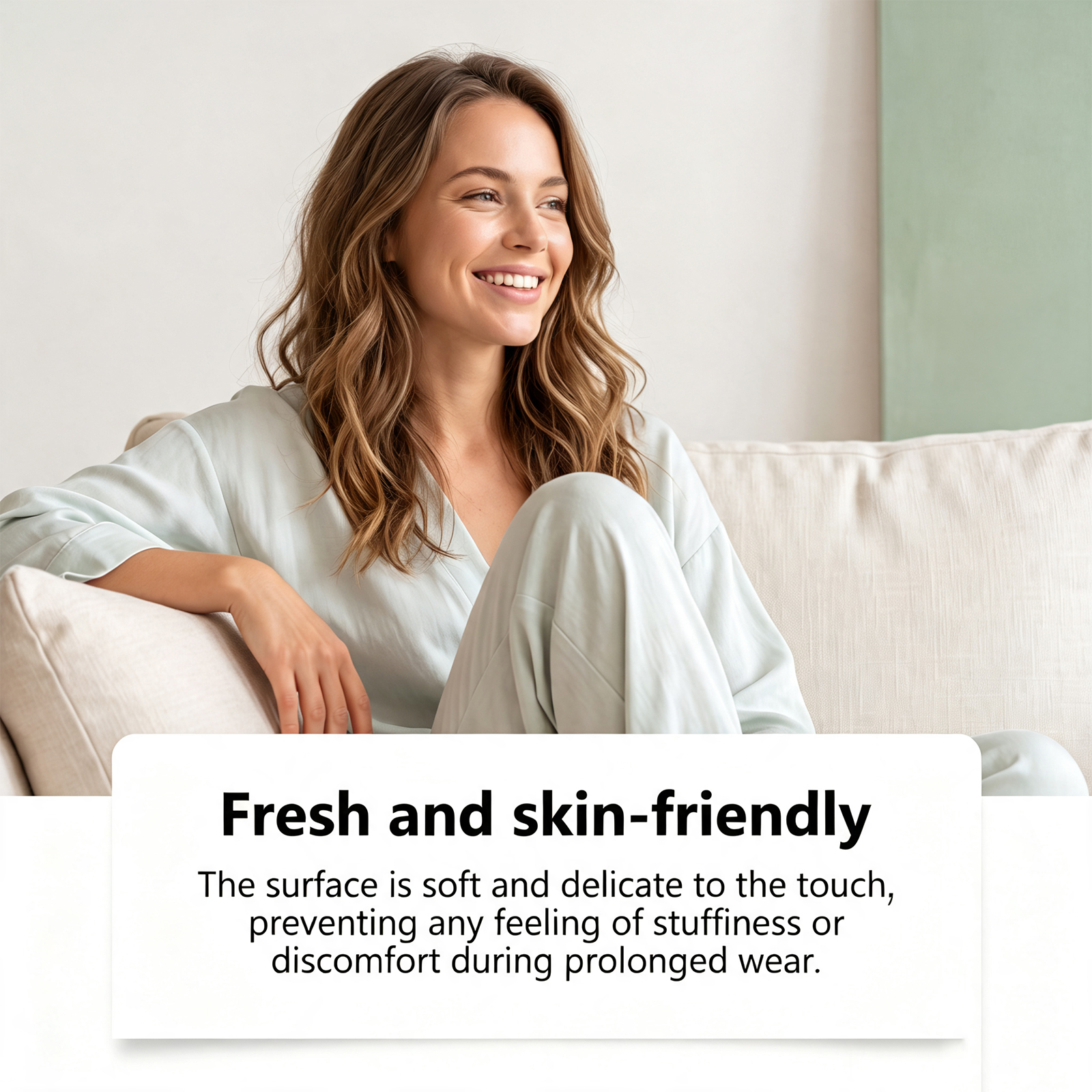 Female Care Pad Mild Gentle Body Care Thin Comfort Skin Friendly Portable Daily Light Care Pad