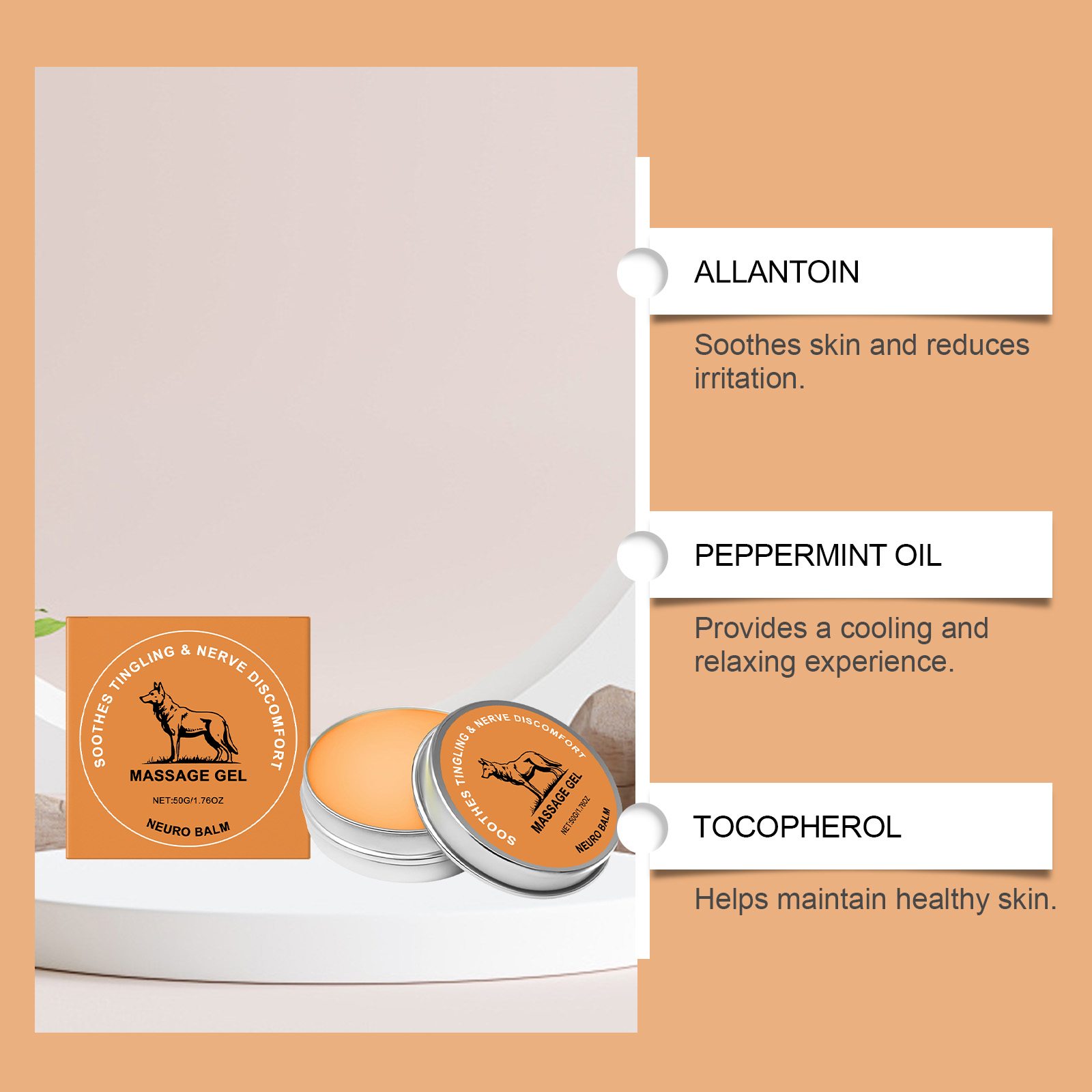 Joint Care Ointment Daily Care Cool Boost Vitality Nourish External For Joint Discomfort