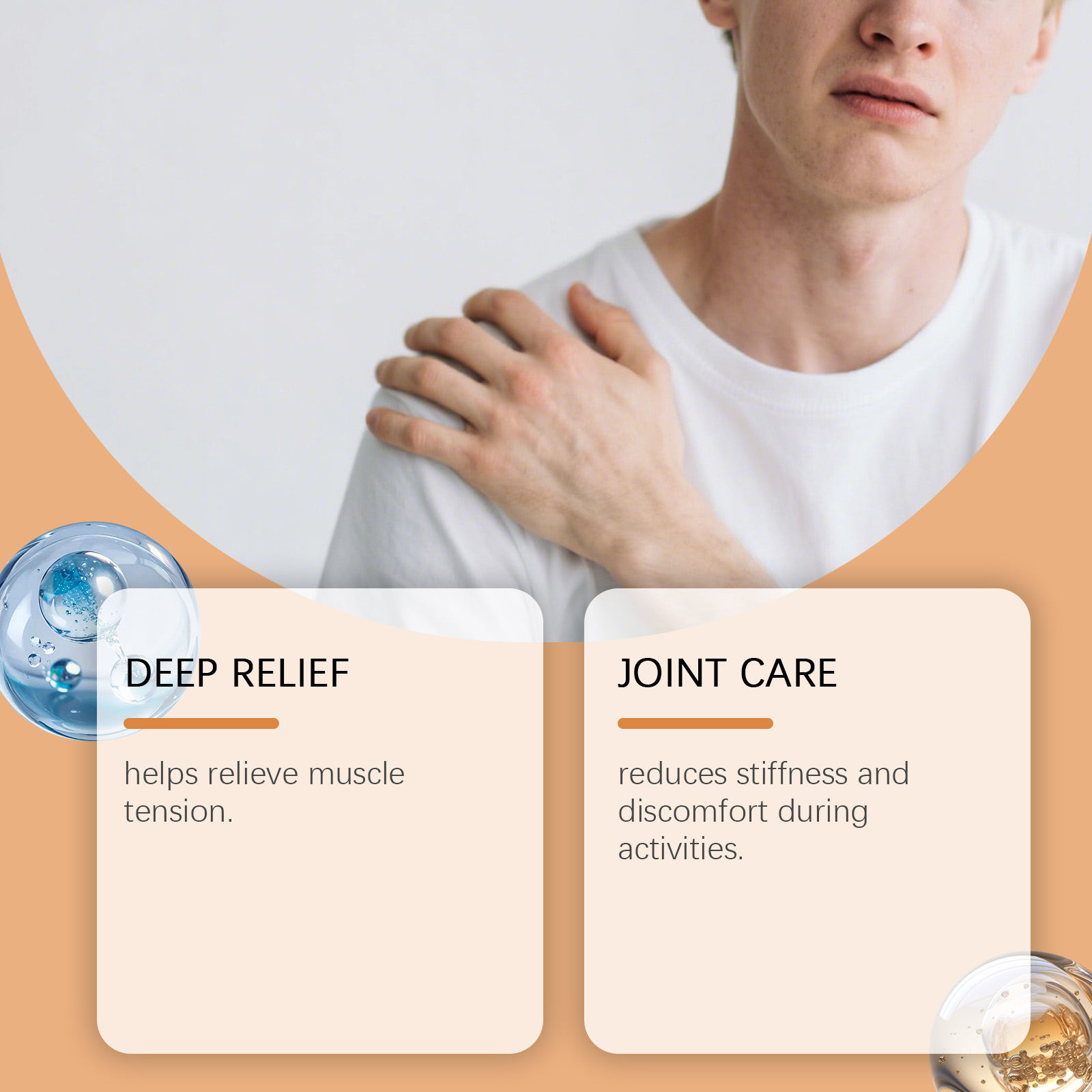 Joint Care Ointment Daily Care Cool Boost Vitality Nourish External For Joint Discomfort