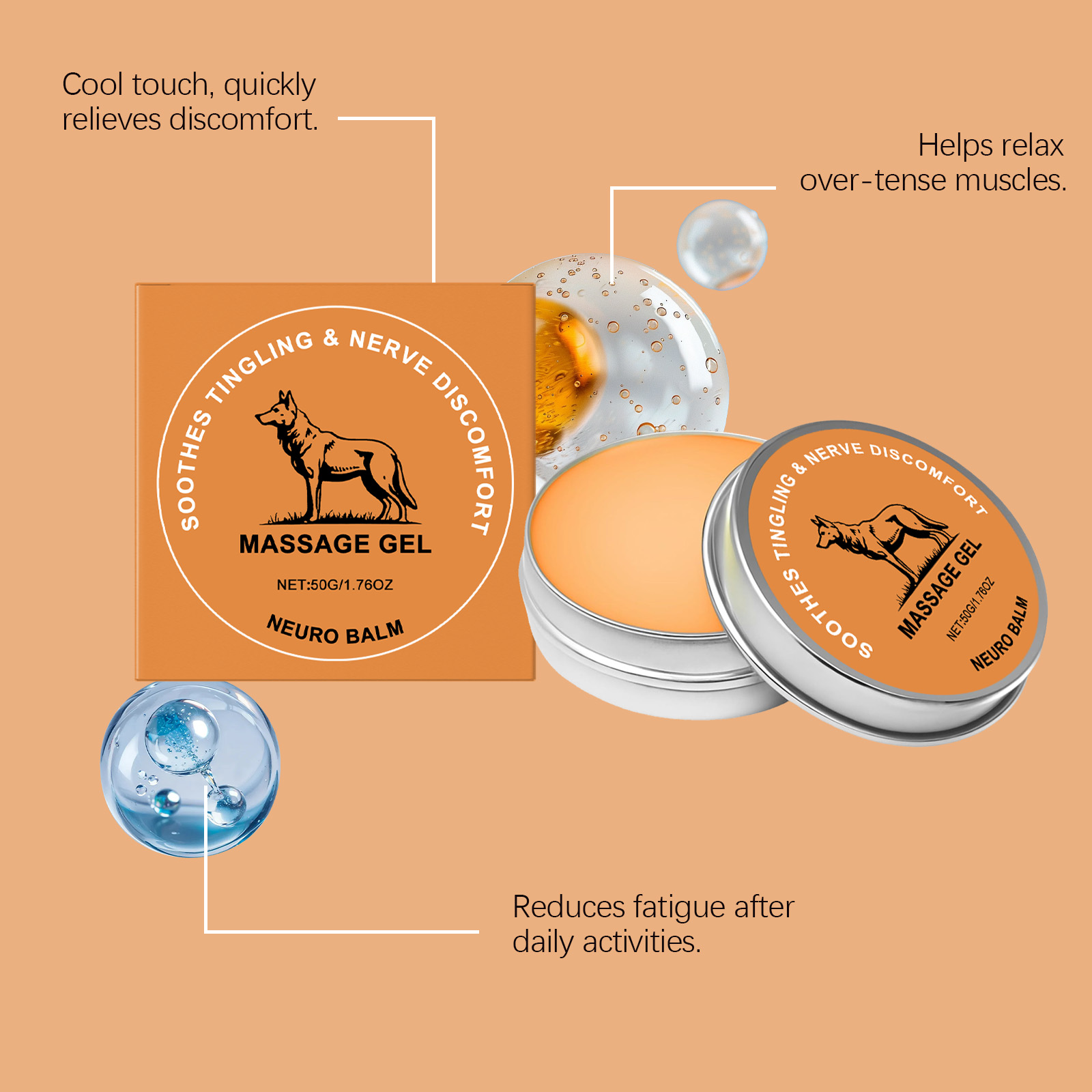 Joint Care Ointment Daily Care Cool Boost Vitality Nourish External For Joint Discomfort