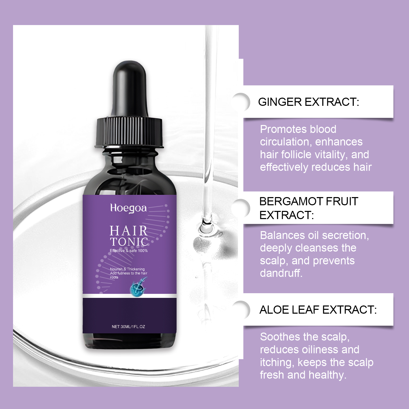 Hair Strengthening Serum Nourishing Scalp Root Care For Thinning Hair Volumizing Daily Hair Care Treatment