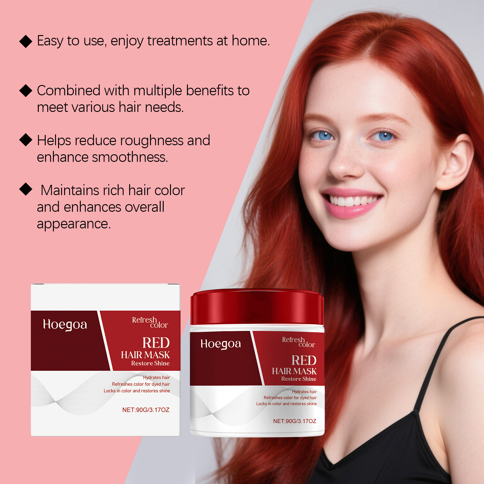 Moisturizing Hair Mask Deep Nourishment Smoothing Frizz Control For Dry Damaged Hair Daily Care Treatment