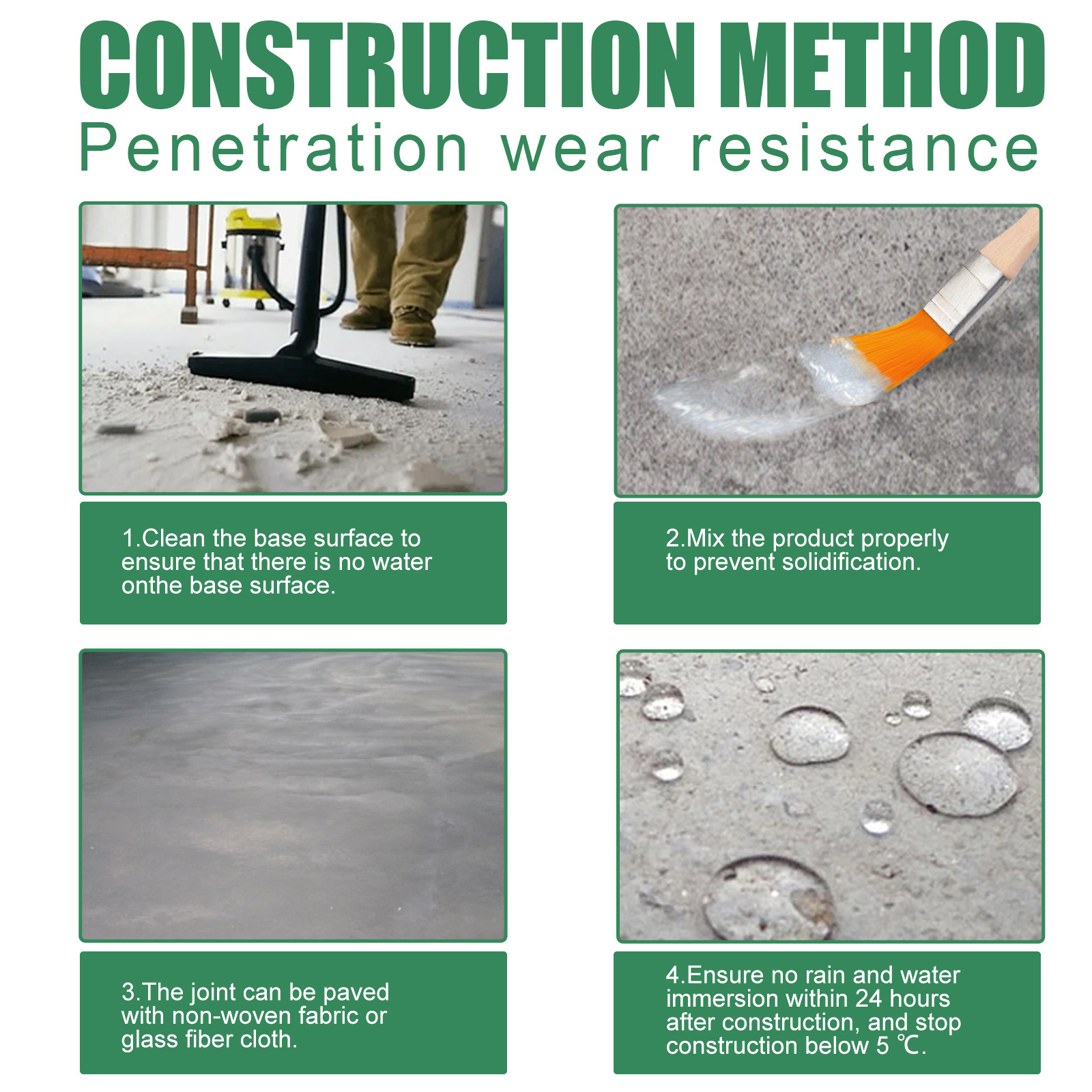 Floor Waterproof Sealant Leak Proof Coating For Bathroom Wall Tile Penetrating Paint Outdoor Indoor Surface Repair 100g