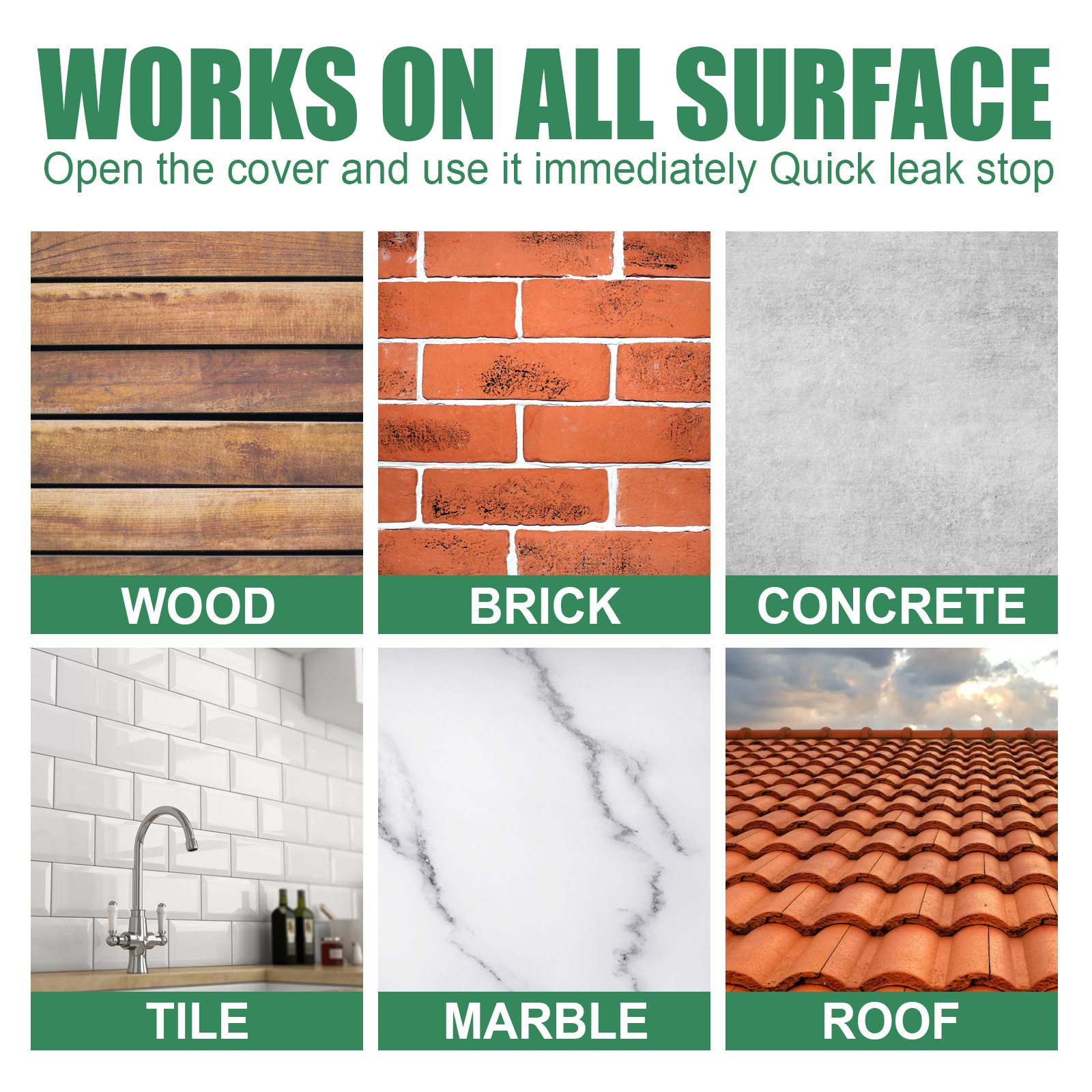 Floor Waterproof Sealant Leak Proof Coating For Bathroom Wall Tile Penetrating Paint Outdoor Indoor Surface Repair 100g