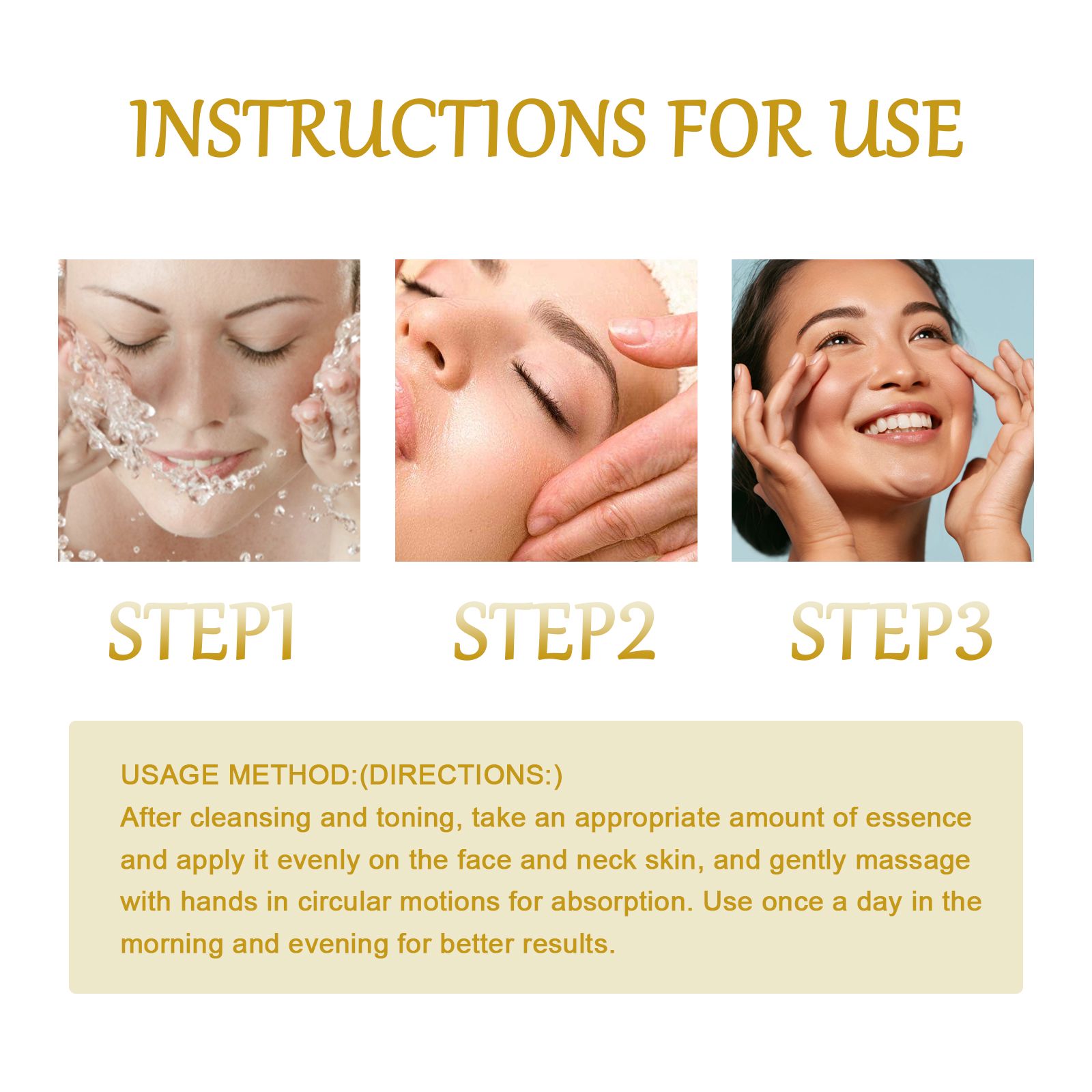 Bee Venom Essence Serum Moisturizing Firming Brightening For Fine Lines And Daily Face Care 15ml