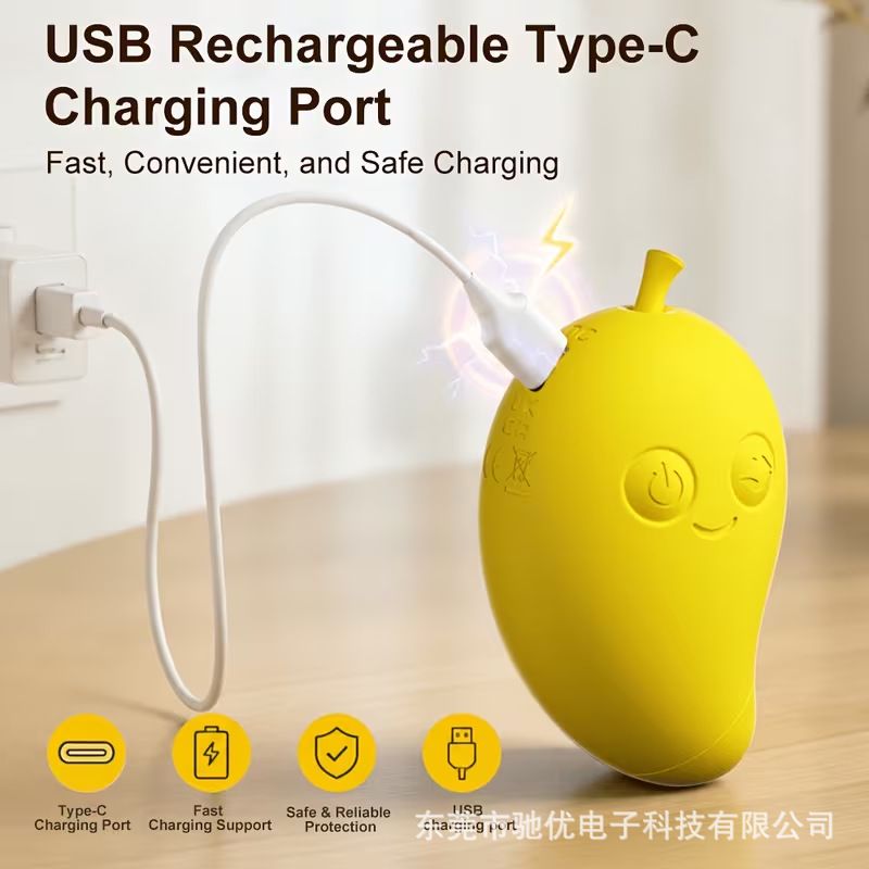 (Mango Love Egg) Sucking Love Egg Vibrating Adult Sex Toy G-Spot Vibrators For Women Pleasure Massager Clitoral Stimulator Mango Shaped APP Remote Control 