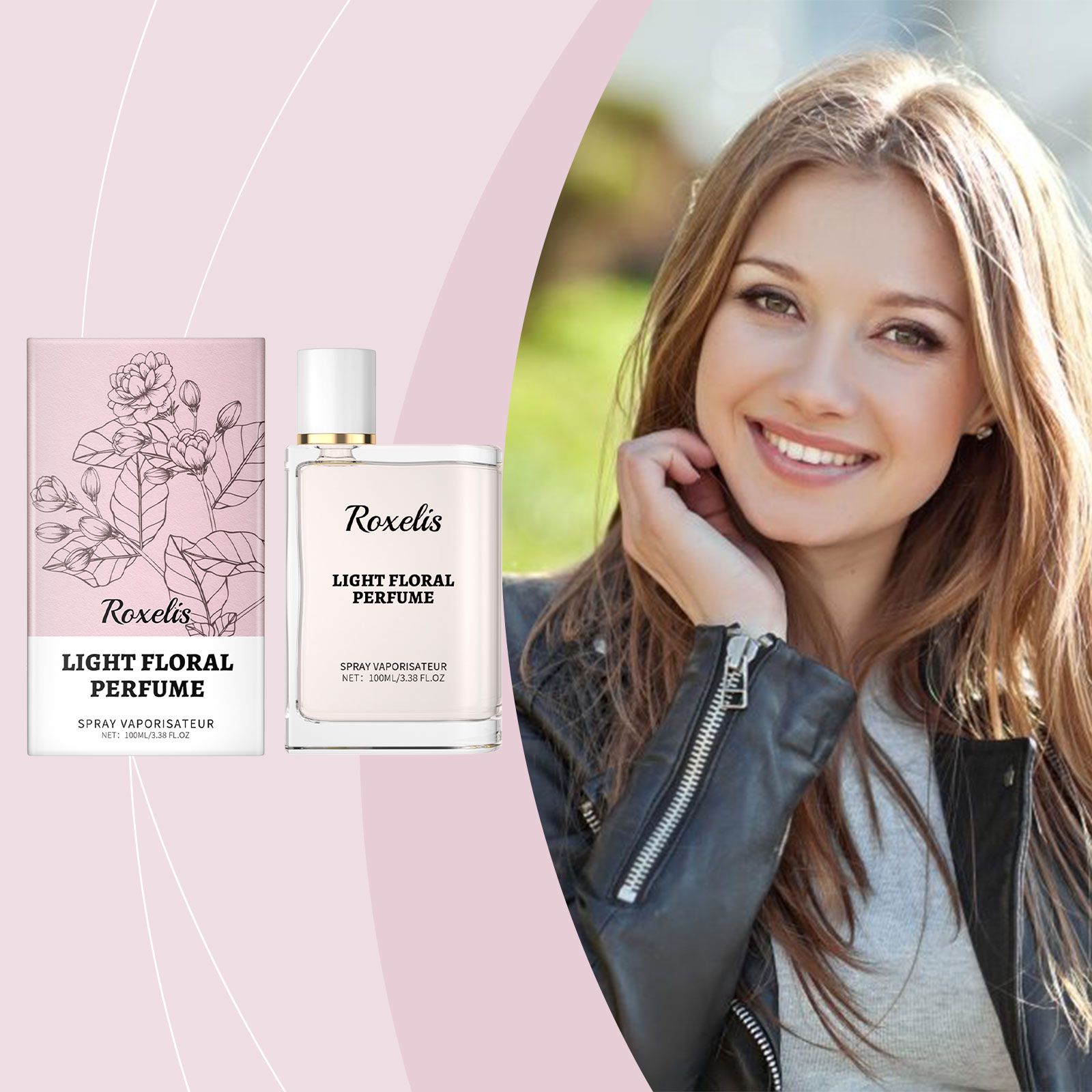 Light Floral Perfume Fresh Elegant Long Lasting For Daily Wear And Gifting