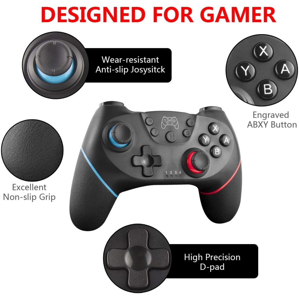 Wireless Controller Compatible Nintendo Switch