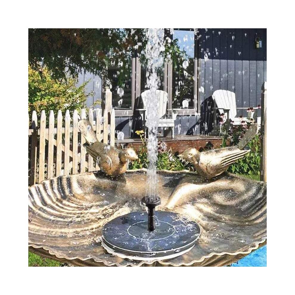 Water Features & Fountains Submersible Floating Solar Water Fountain Pump Kit