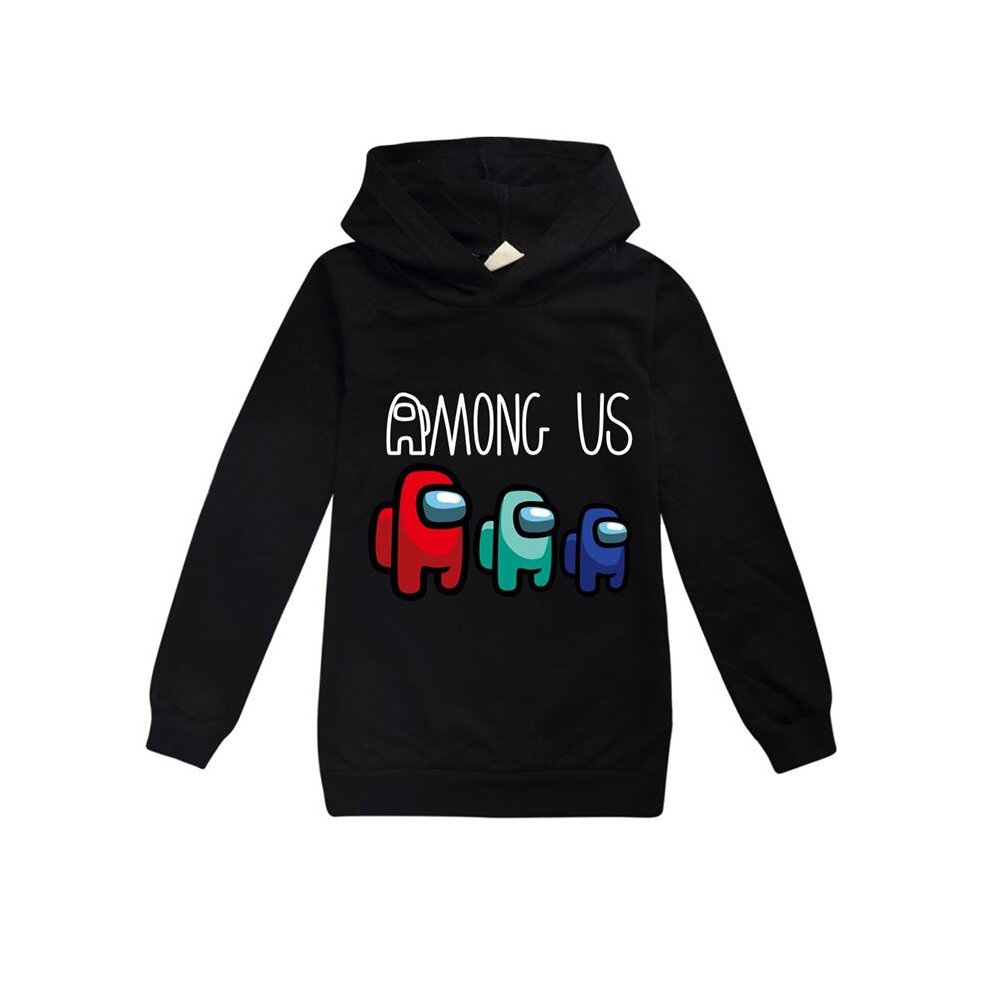 (Type F~130cm 6~7 years) Among Us Kids Hoodie Hip Hop Game Hoodie Boys Among Us Pullover 2022 Spring And Fall New Products Girls Boy Impostor Hoodie