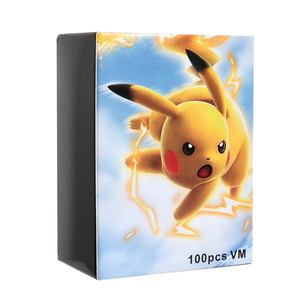 Pokemon Cards Ultra Shining English Game Collection Card Game  100 Pieces Vmax Flash Cards Kids Collection Toys Christmas Gifts for Kids and Fans