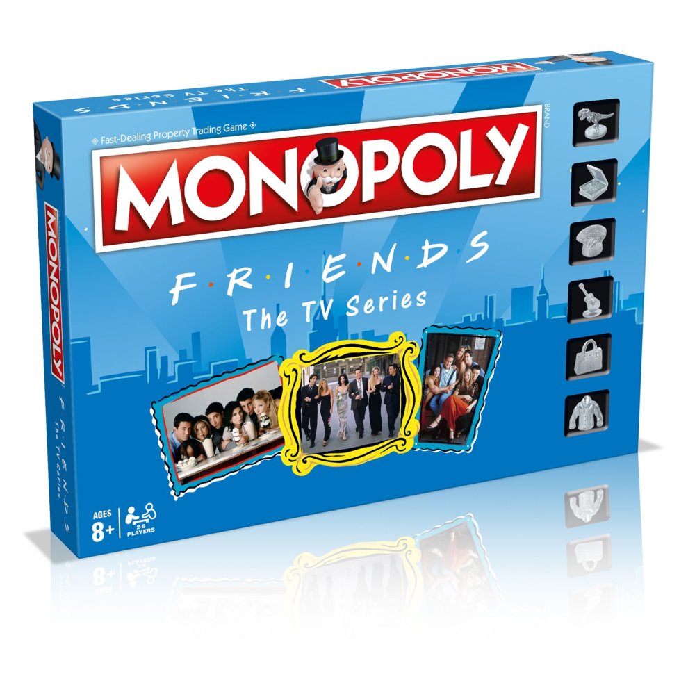 Monopoly Friends the TV Series Edition Board Game Card Games Family Party Game Winning Moves Fun Trading Game New Sealed Christmas Gift