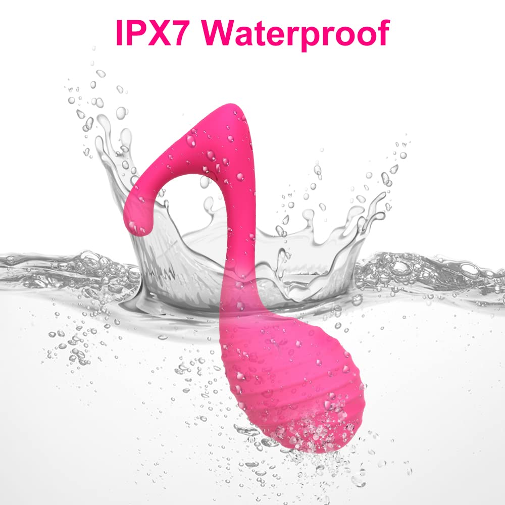 G-Spot Vibrator Long Distance Control Vibrators for Women Wearable Vibrating Egg for Public Wireless Adult Sex Toys for Couples Remote Control by APP Pink