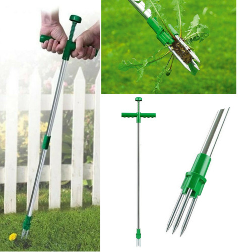 Weed Puller Weeder Twister Twist Pull Garden Lawn Root Remover Tool