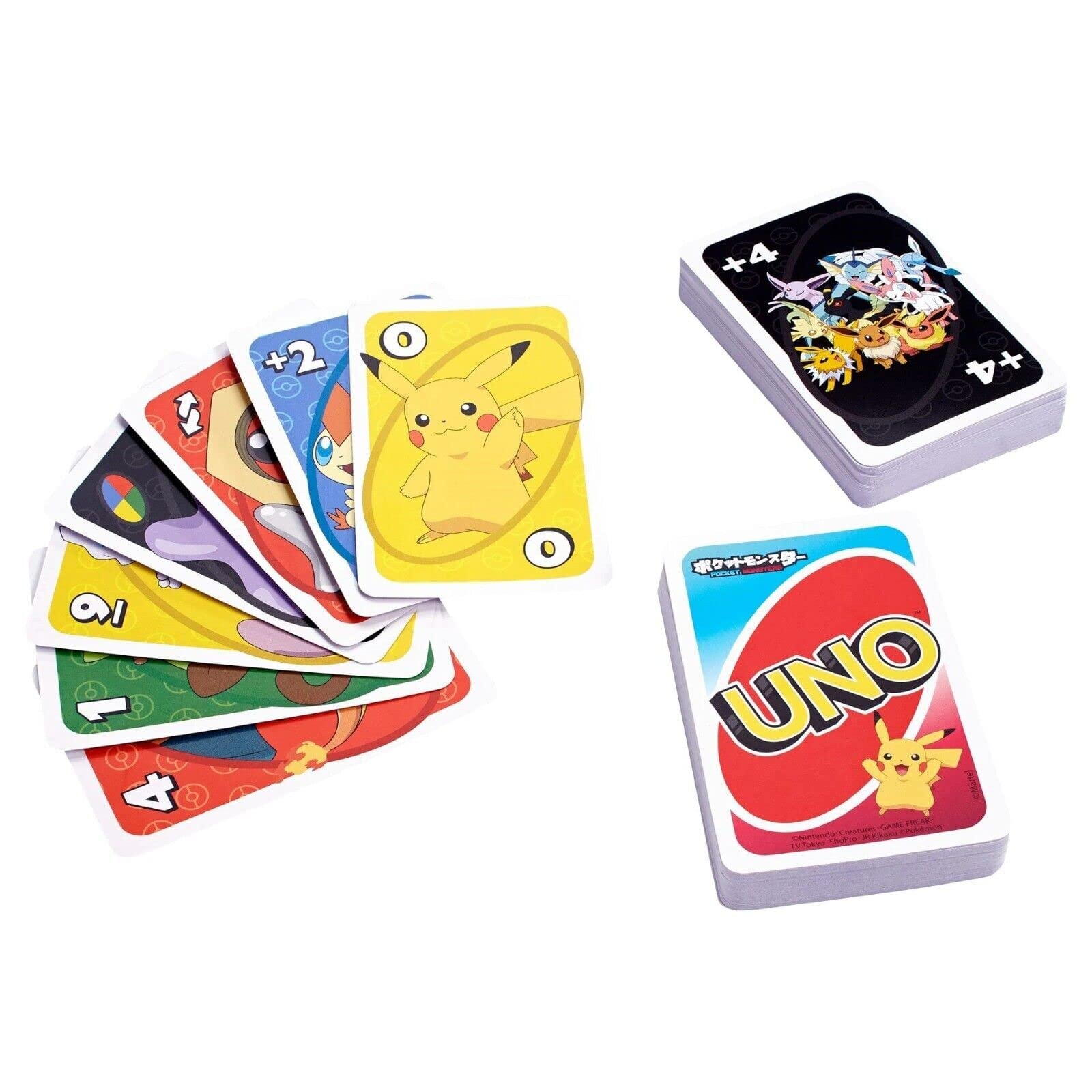 Pokemon UNO Card Game Family Entertainment Gift