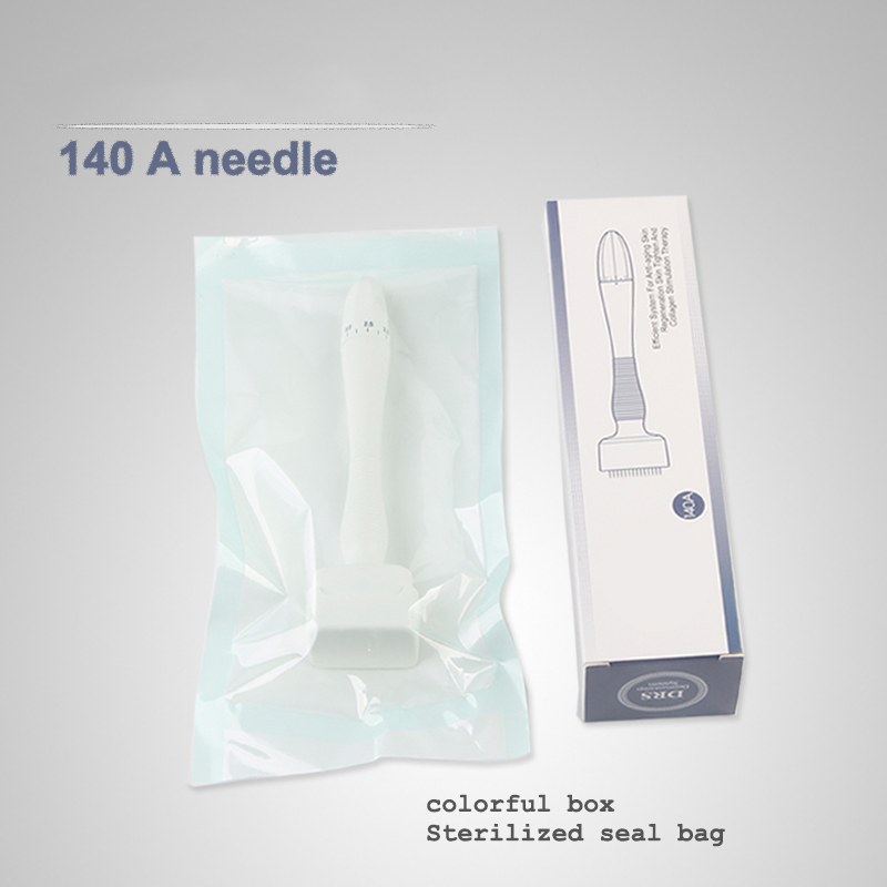 (0.25mm) Derma Roller System DRS 140 A Micro Needling Stamp Adjustable Needle Length Microneedle Real Needle for SkinCare Beard Growth Scalp Hair Re-Growth Acne Scar Pits Hair Loss Treatment