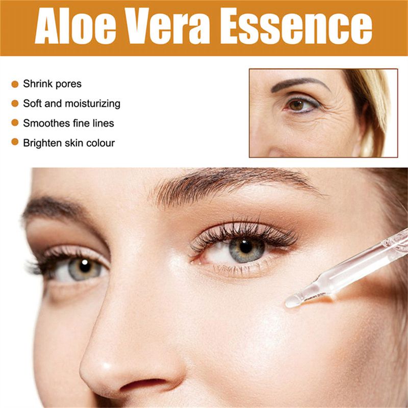 Vitamin C Anti Aging Serum Anti-Wrinkle Fades Fine Lines Face Essence