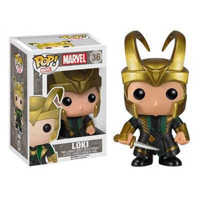 Loki POP Pvc Doll Toy Accessories Props The Avengers Collectible Model Toys