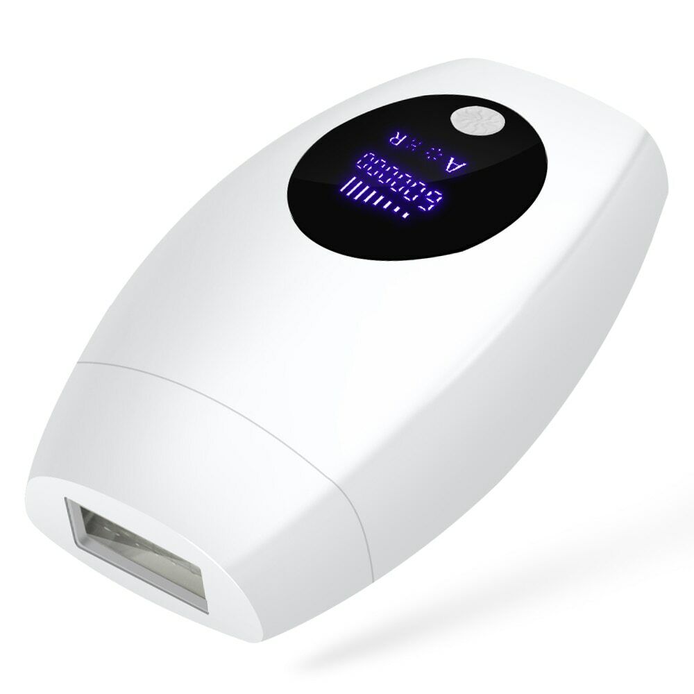 (Pink) Hair Remover Permanent IPL Hair Removal Device Epilator 600000 Shot Led Display