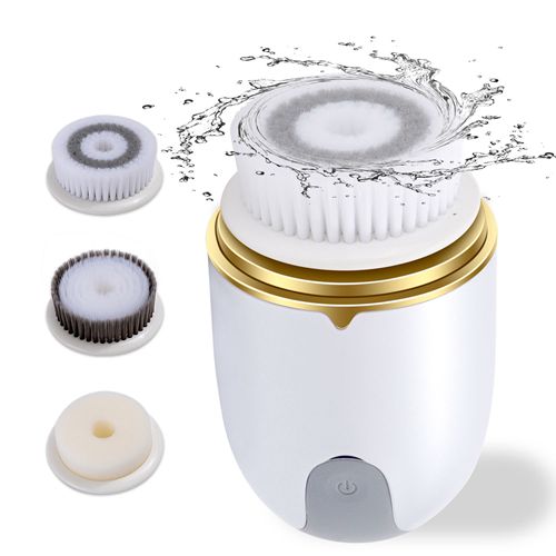 Electric Face Cleanser Waterproof 2 Gears Facial Cleansing Brush Dustproof Multifunction Gentle for Deep Face Skin Care Machine Rotating Tools
