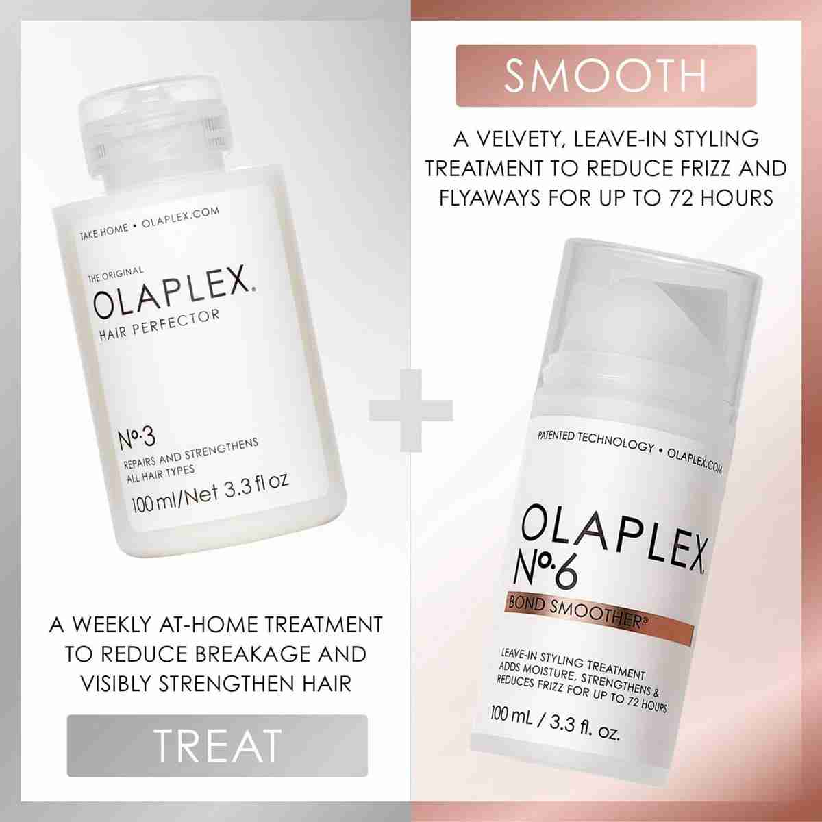 OLAPLEX Bond Smoother Leave-In Reparitive Styling Cream No.6 100ml Hair Shampoos