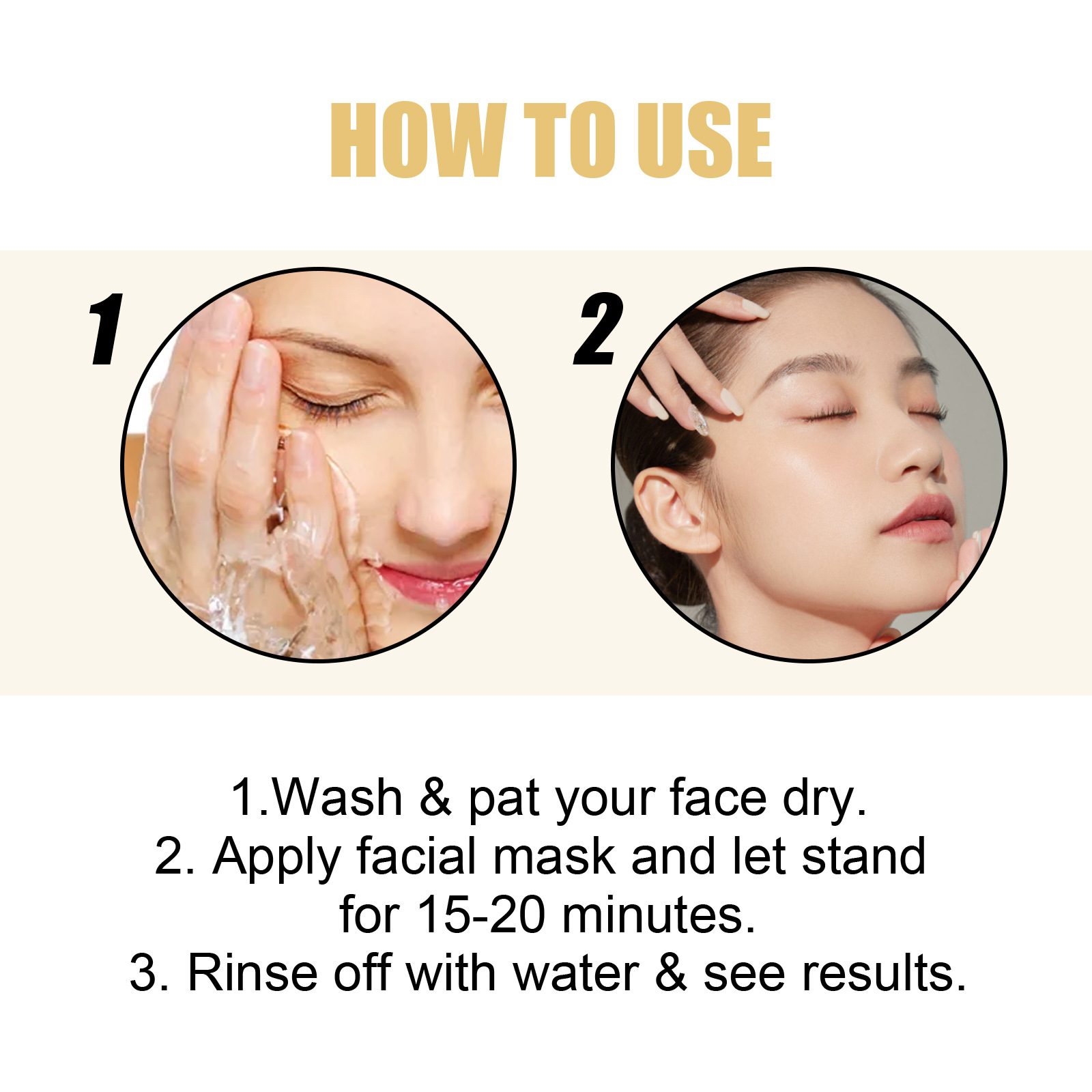 Anti Aging Face Mask Moisturizing Gel Masque Face Cover Soothing Lifting Firming