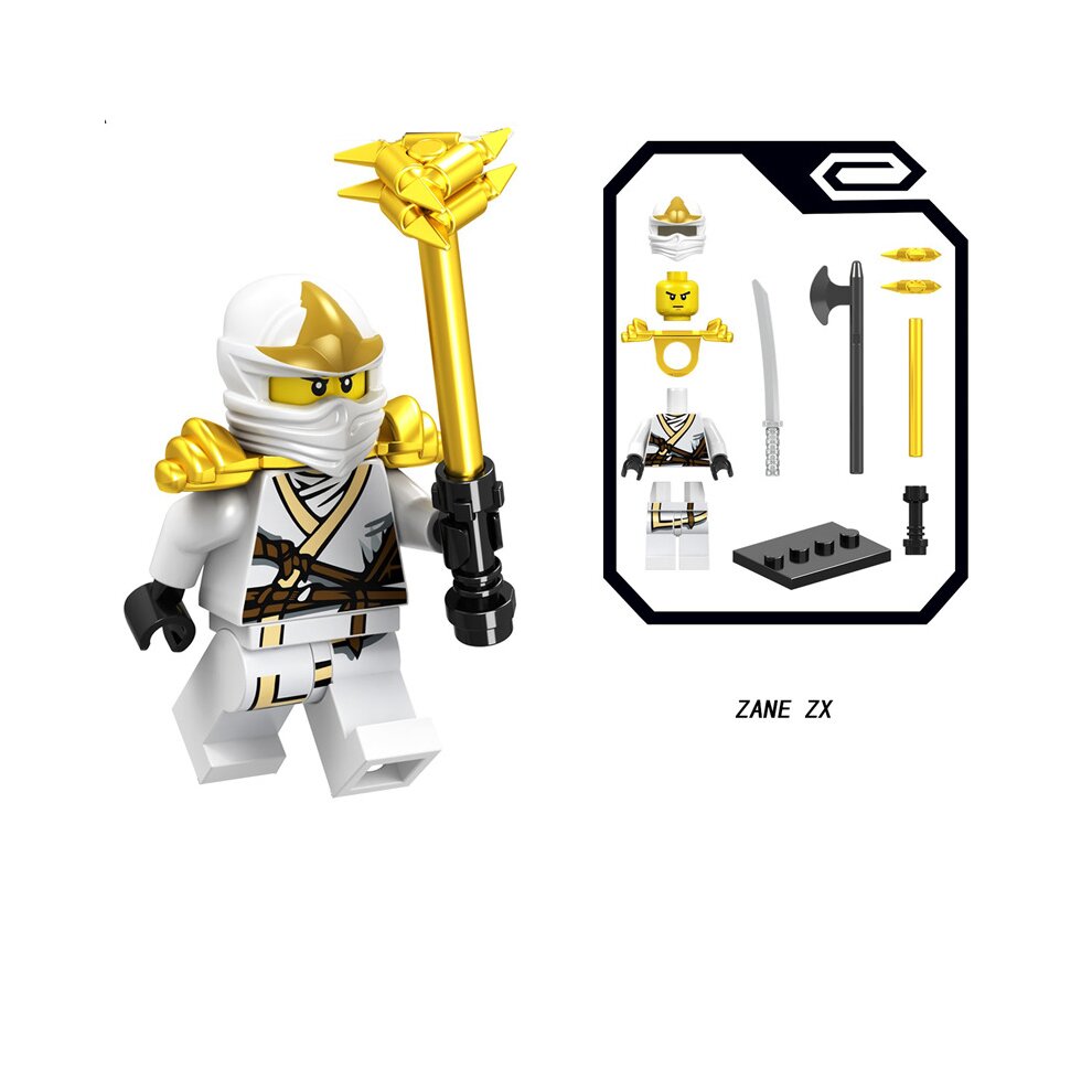 Ninjago Minifigure Fits Lego Assembled Blocks Toys 6pcs Fit Lego