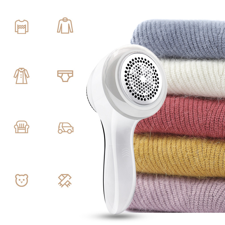 Dual Function Fabric Shaver Rechargeable Battery Sweater Defuzzer for Effortless De-pilling