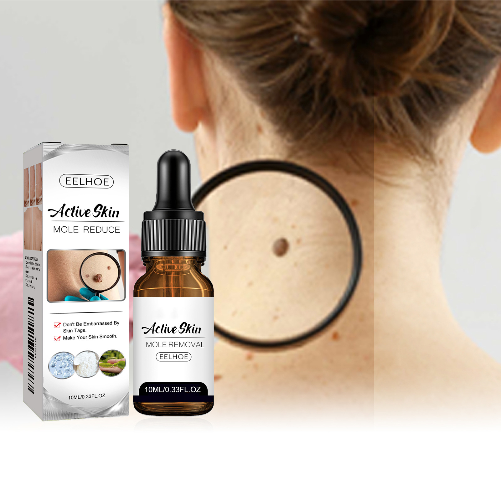 EELHOE Aclive Skin Mole Removal Essence