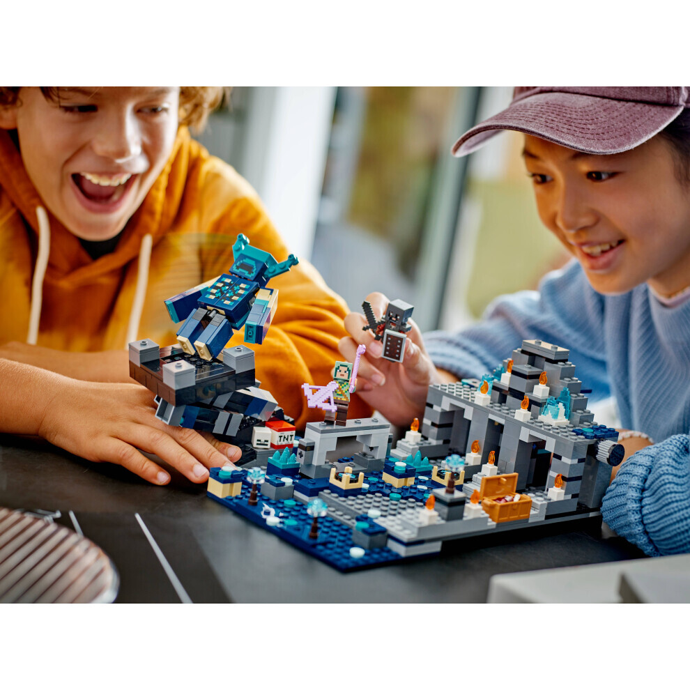 Kids Toys For Minecraft Blocks Battle of Deep Dark Fit Lego Kids Gift