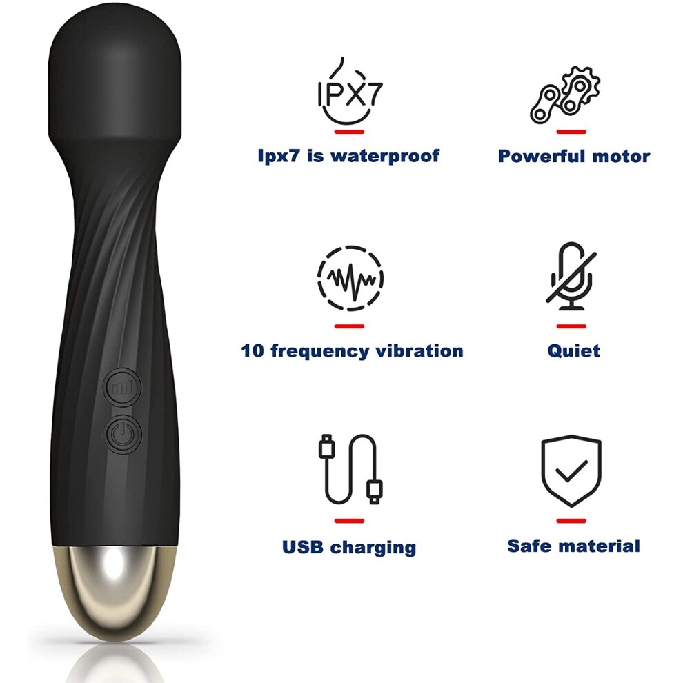 Wand Massager Wireless Handheld Electric Massager
