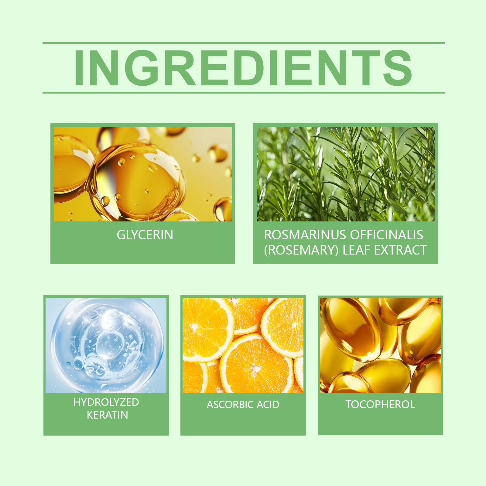 Rosemary Shampoo Soothing Scalp Anti Dandruff Refreshing Fluffy Repair Split Ends Plant Oil Control Nourishment Hair Shampoo