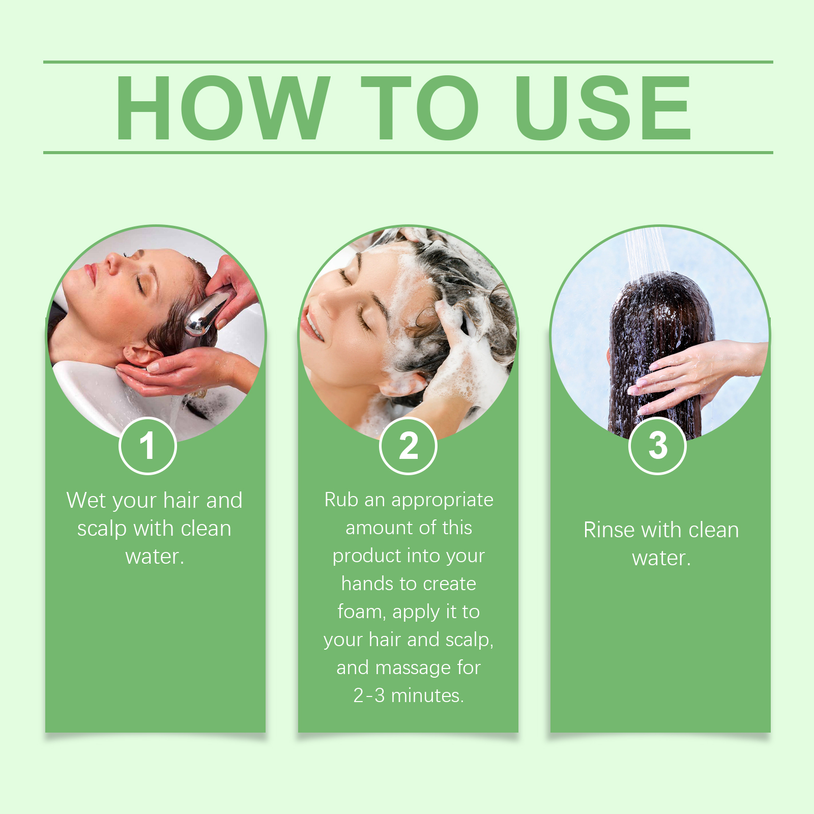 Rosemary Shampoo Soothing Scalp Anti Dandruff Refreshing Fluffy Repair Split Ends Plant Oil Control Nourishment Hair Shampoo