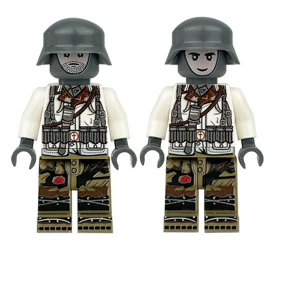 High Altitude Field Troops Minifures Military Warfare Army Soldier Collectible Soldiers of Military Building Blocks Great Gift for Kids