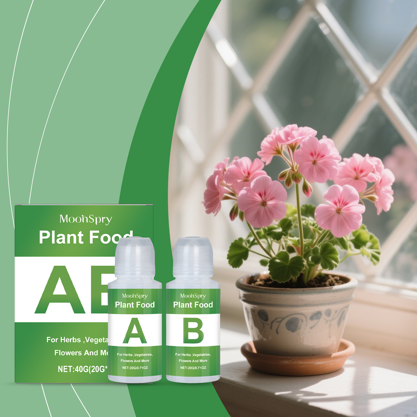 Hydroponic Plant Nutrient Solution 2Pcs/Box A And B Fertilizer Solution Kit Flowers Fruit Soilless Cultivation Nutrient Solution ﻿