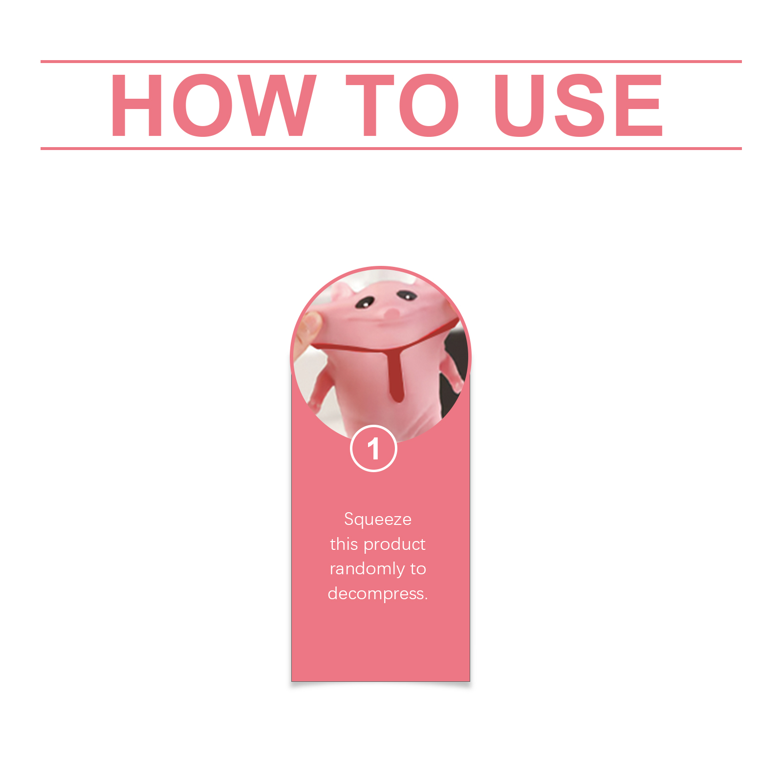Creative Strange Toy Pig Cartoon Cute Pink La La Pig Toy Vent Pig Whole Person Pinch Music Stress Relief Toy Squeeze Pink Piggy ﻿