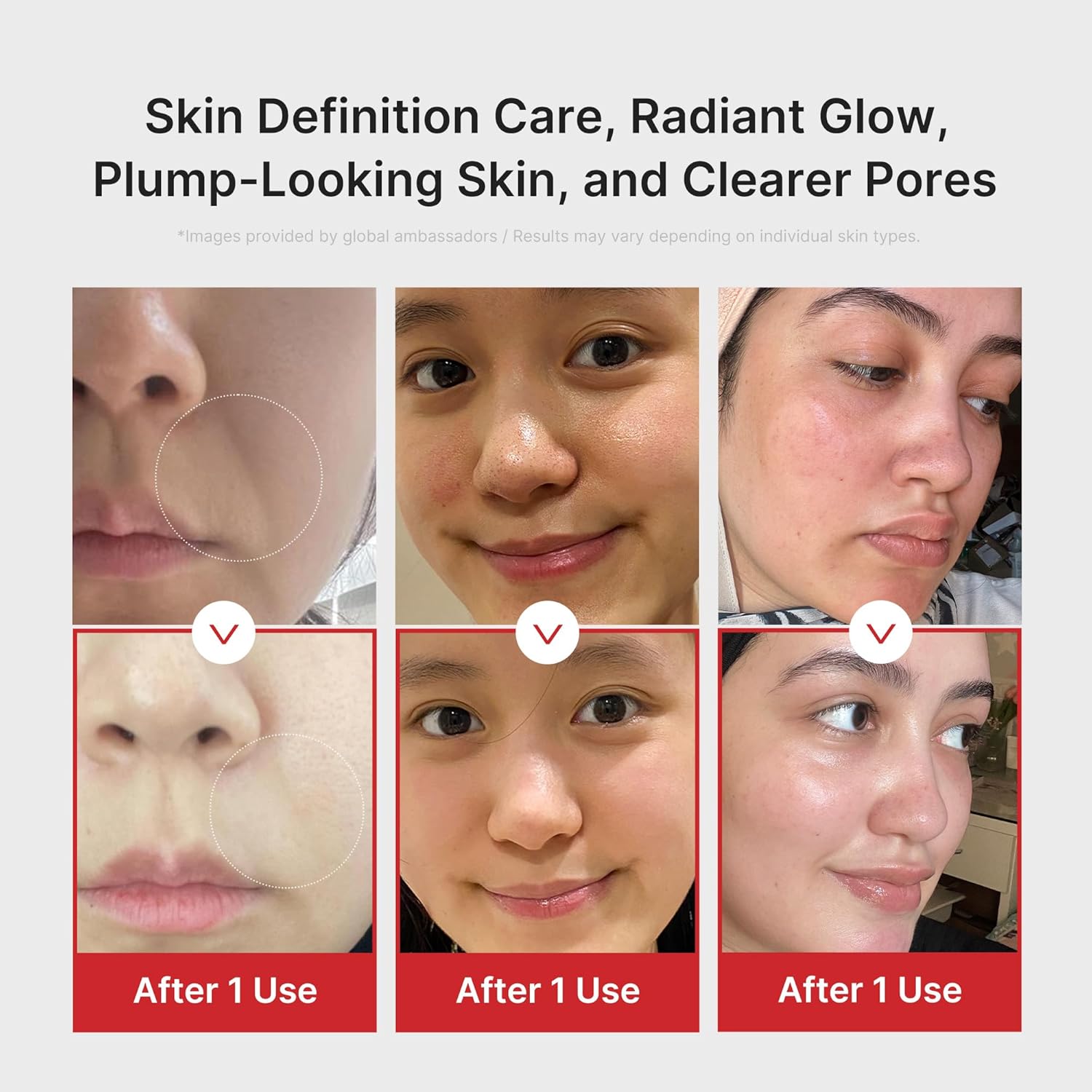 Medicube Age-R Booster Pro Pink 6-in-1 Real Glass Annealing Device Glass Skin with Improved Absorption Shine Elasticity Pore Care LED Skin Care Device Korean