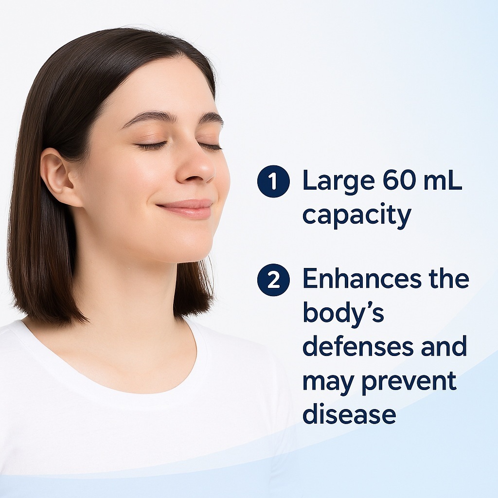 Iodine Nasal Cleanser For Moisturizing Soothing And Daily Nasal Hygiene Care 60ml