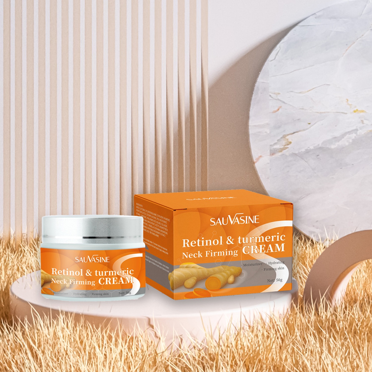 Neck Cream Firming Hydrating Moisturising for Daily Skin Care Home Use Natural 50g