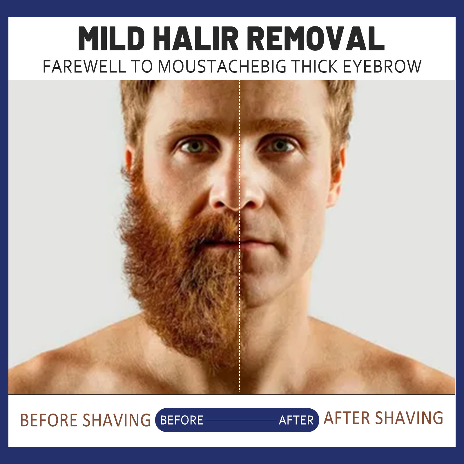 Men Hair Removal Cream For Gentle Chest And Beard Cleansing Soothing Moisturizing Non Irritating Daily Grooming Treatment