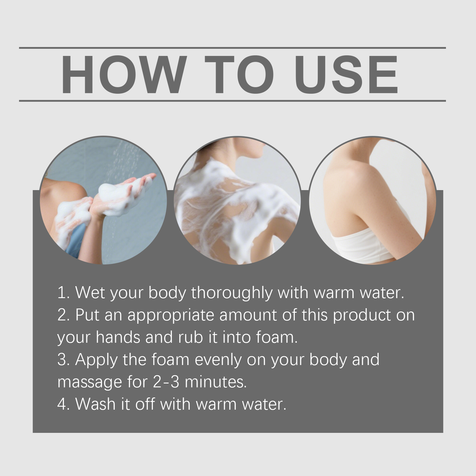 Body Wash Orange Fragrance Mild Cleansing Nourishing Refreshing Moisturizing Skin Care For Human Body