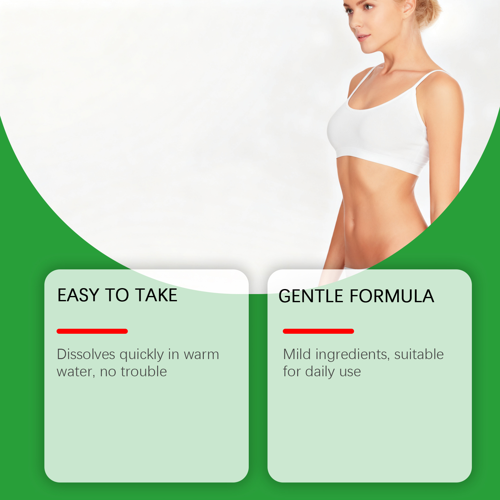 Effervescent Tablets Light Figure Daily Weight Management Nutrition Supplement Easily Dissolvable Portable Home Outing