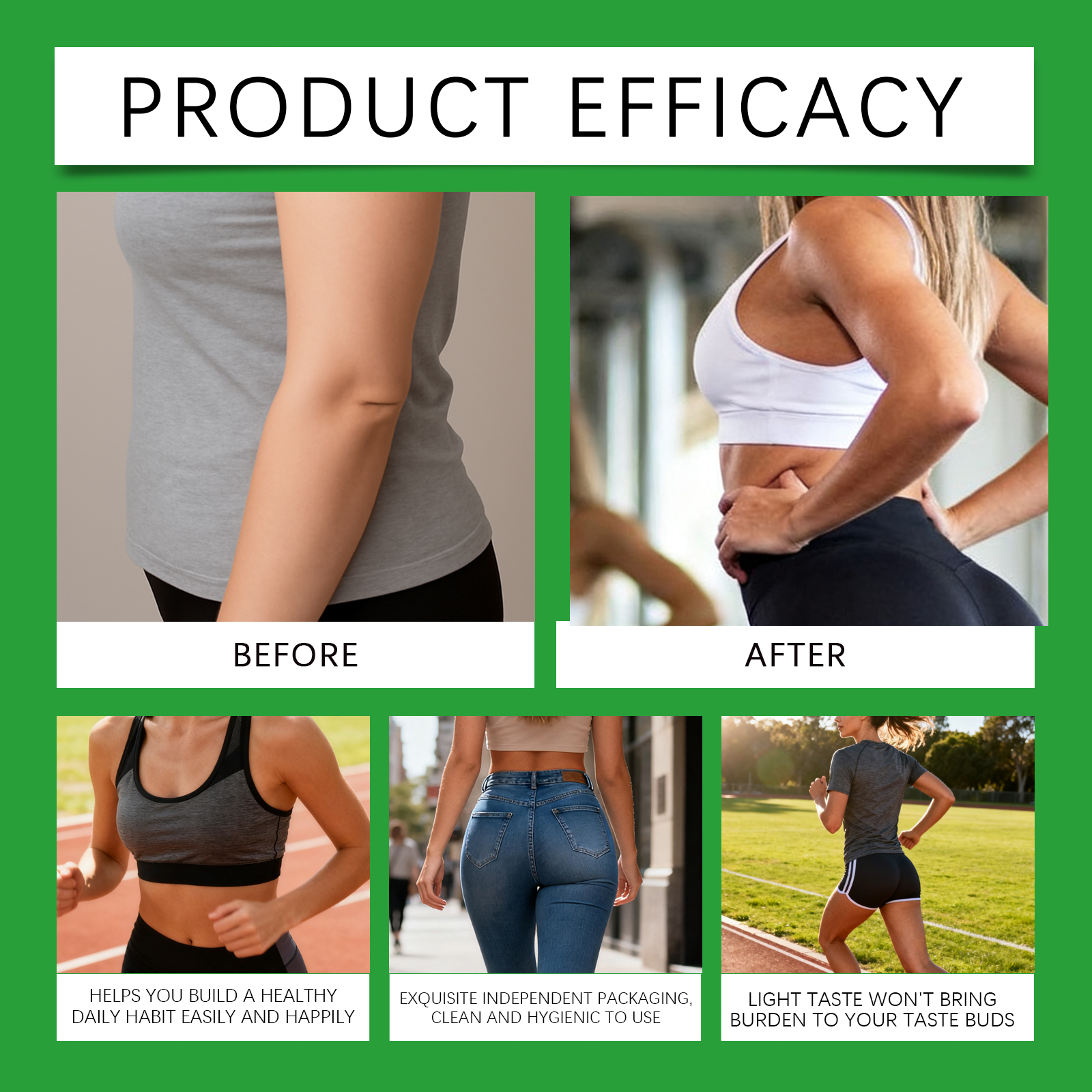 Effervescent Tablets Light Figure Daily Weight Management Nutrition Supplement Easily Dissolvable Portable Home Outing