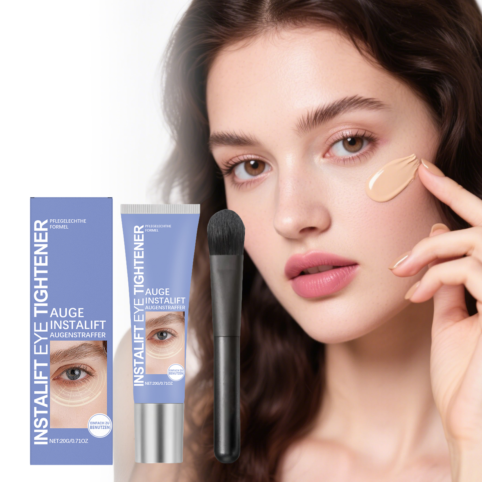 Hydrating Nourishing Eye Cream Daily Moisturizing Mild Hydrating Elastic Tender Skin Eye Area Massage Care Lotion