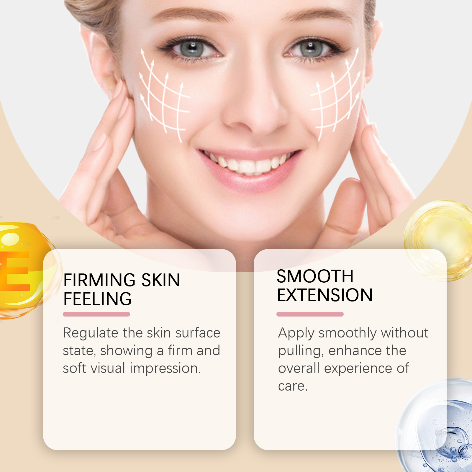 Facial Moisturizing Cream Daily Hydrating Brightening Lock Skin Water Nourish Soften Skin Complexion